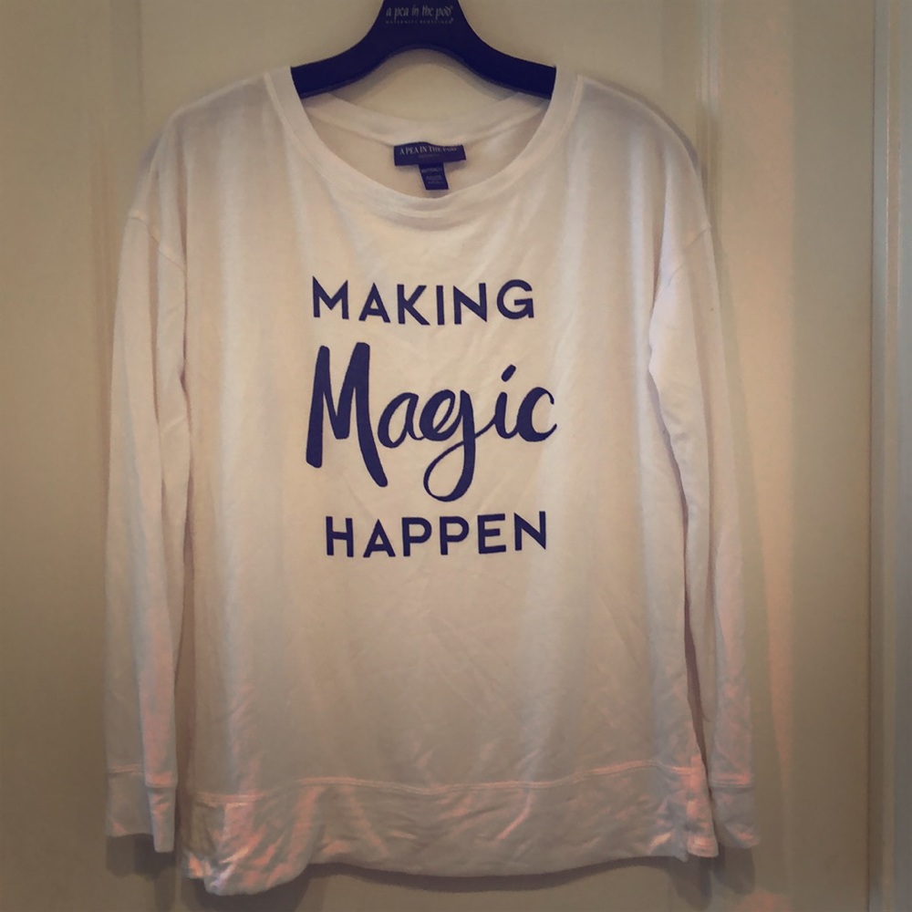 Maternity sweatshirt- so soft and comfortable